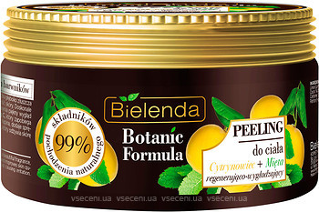 Фото Bielenda питательный скраб для тела Botanic Formula Lemon & Mint 350 г
