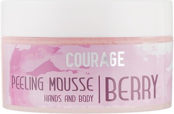 Фото Courage пілінг-мусс для рук і тіла ягода Peeling Mousse Hands and Body Berry 300 мл