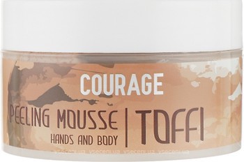 Фото Courage пілінг-мусс для рук і тіла ірис Peeling Mousse Hands and Body Toffic 300 мл