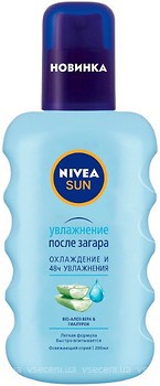 Фото Nivea Sun Moisturising Spray 24H спрей освежающий Увлажнение после загара 200 мл