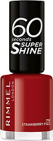 Фото Rimmel 60 Seconds Super Shine №713 Strawberry Fizz