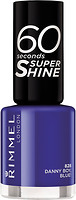 Фото Rimmel 60 Seconds Super Shine №828 Danny Boy, Blue!