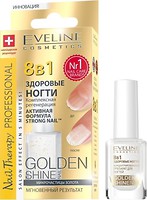 Фото Eveline Cosmetics Nail Therapy Professional 8в1 Golden Shine12 мл