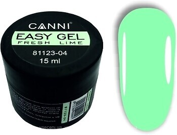 Фото Canni Easy Gel 04 Fresh Lime 15 мл