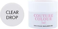 Фото Couture Colour One-phase Builder Gel Clear drop 15 мл