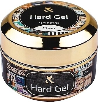 Фото F.O.X Hard Gel Cover Clear 15 мл