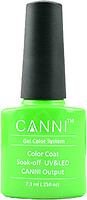 Фото Canni Gel Color System №003 Неоновый салатовый
