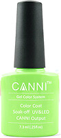Фото Canni Gel Color System №082 Бледно-салатовый