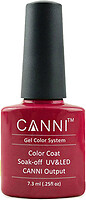 Фото Canni Gel Color System №027 Темно-красный