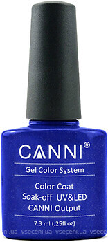 Фото Canni Gel Color System №214 Королевский синий с микроблеском