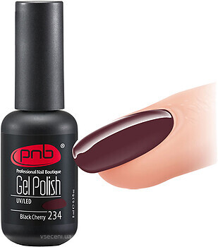 Фото PNB Gel Polish №234 Black Cherry