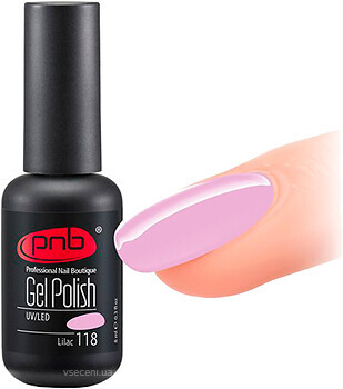 Фото PNB Gel Polish №118 Lilac