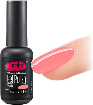 Фото PNB Gel Polish №213 Coral Look