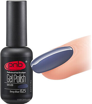 Фото PNB Gel Polish №025 Deep Blue