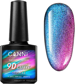 Фото Canni 9D Galaxy Cat Eye Gel Polish №12