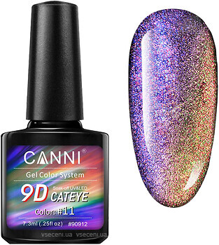 Фото Canni 9D Galaxy Cat Eye Gel Polish №11