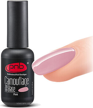 Фото PNB UV/LED Camouflage Base 17 мл Pink