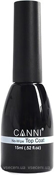 Фото Canni Top Coat No Wipe 15 мл