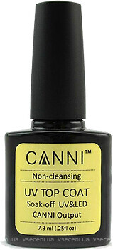 Фото Canni Top Coat No Wipe 7.3 мл