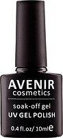 Фото Avenir Cosmetics Soak-off gel UV Gel Polish №102 Сливовая фуксия