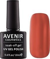 Фото Avenir Cosmetics Soak-off gel UV Gel Polish №105 Темная морковь