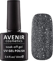 Фото Avenir Cosmetics Soak-off gel UV Gel Polish №114 Звездная ночь
