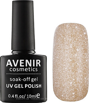 Фото Avenir Cosmetics Soak-off gel UV Gel Polish №190 Теплый бриллиант