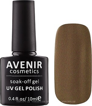Фото Avenir Cosmetics Soak-off gel UV Gel Polish №213 Сияющий кофе