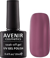 Фото Avenir Cosmetics Soak-off gel UV Gel Polish №073 Красный кирпич
