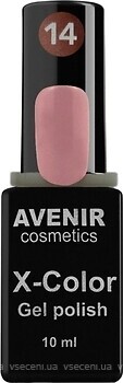 Фото Avenir Cosmetics X-Color Gel Polish №14