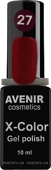 Фото Avenir Cosmetics X-Color Gel Polish №27