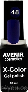 Фото Avenir Cosmetics X-Color Gel Polish №48 Midnight Topaz