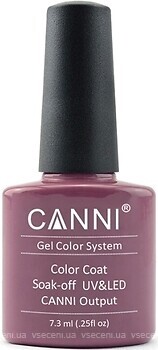 Фото Canni Gel Color System Coat 015 Темная корица