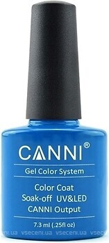 Фото Canni Gel Color System Coat 025 Светло-синий