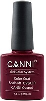 Фото Canni Gel Color System Coat 028 Бордовый