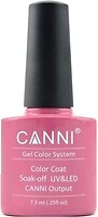 Фото Canni Gel Color System Coat 044 Бледный карминовый