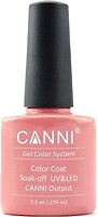 Фото Canni Gel Color System Coat 058 Насыщенный кораллово-бежевый