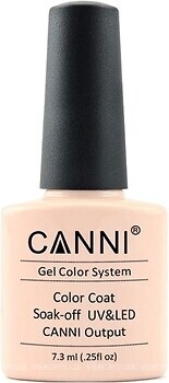 Фото Canni Gel Color System Coat 060 Нежно кремовый