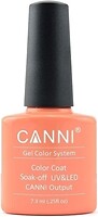 Фото Canni Gel Color System Coat 061 Темная охра