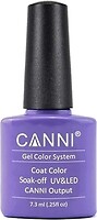 Фото Canni Gel Color System Coat 067 Пастельный фиолетовый