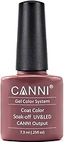 Фото Canni Gel Color System Coat 072 Темно-терракотовый