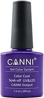 Фото Canni Gel Color System Coat 099 Темно-фиолетовый