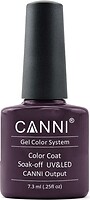 Фото Canni Gel Color System Coat 100 Фиолетово-черный