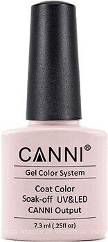 Фото Canni Gel Color System Coat 101 Нежный бежево-кремовый