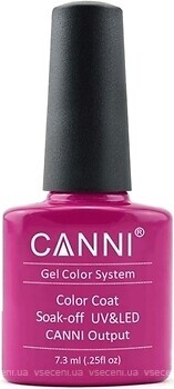 Фото Canni Gel Color System Coat 120 Фиолетово-малиновый