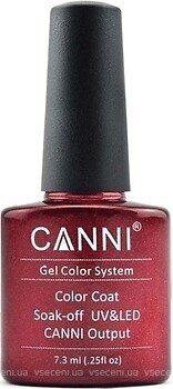 Фото Canni Gel Color System Coat 129 Бордовый