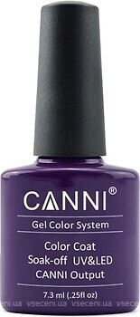 Фото Canni Gel Color System Coat 225 Пастельный глубокий фиолетовый