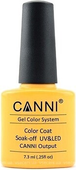 Фото Canni Gel Color System Coat 231 Пастельный желтый