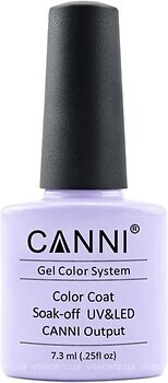 Фото Canni Gel Color System Coat 227 Молочно-лиловый