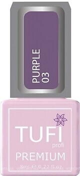 Фото Tufi Profi Premium Purple №03 Сливовый 8 мл